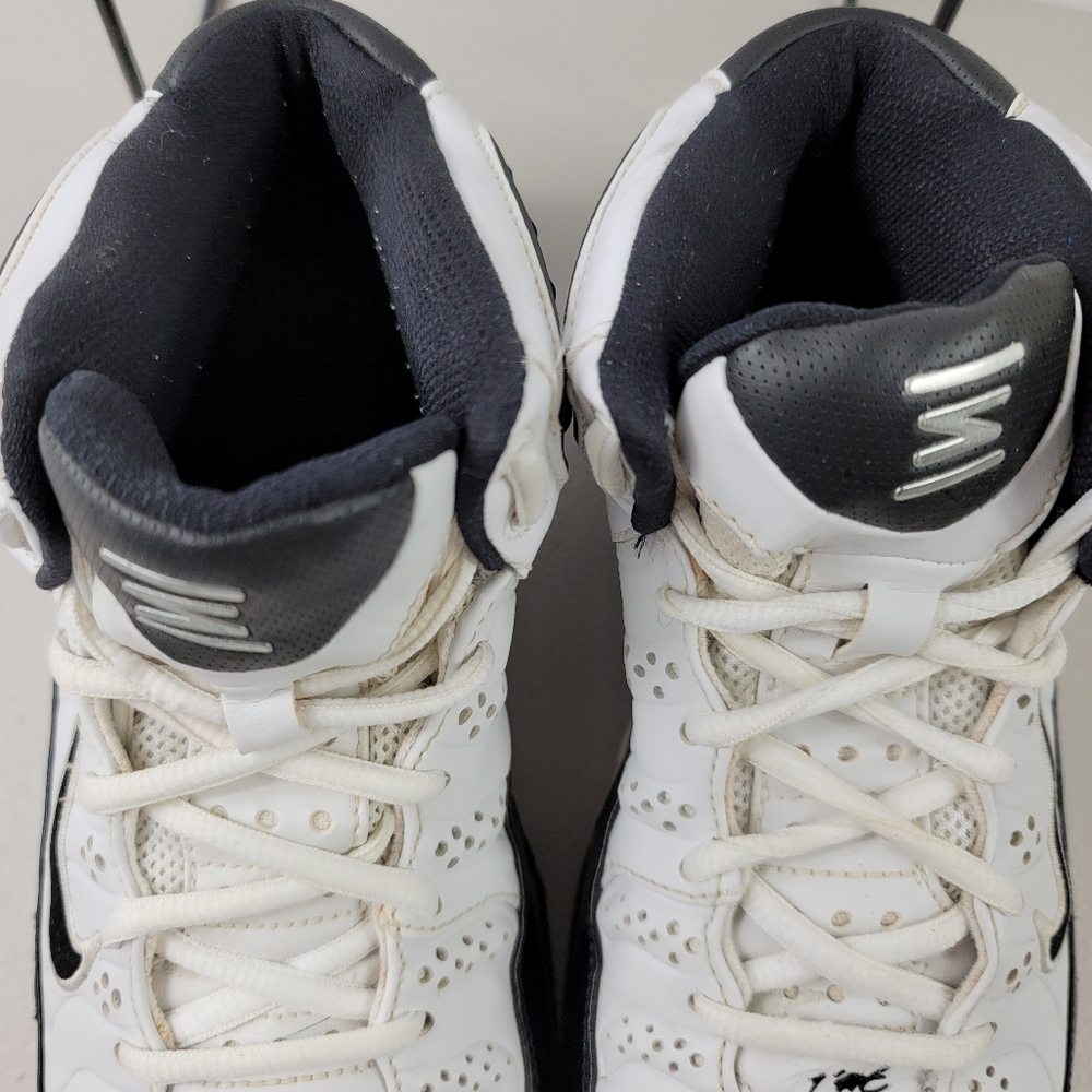 Nike Shox Lethal TB White Black 2005 Vintage Basketball Shoes - Picture 6 of 9